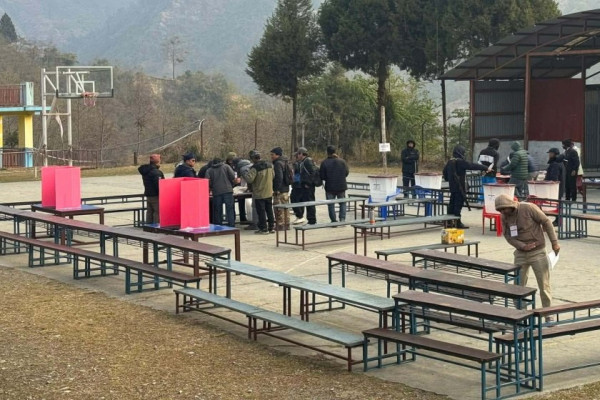 म्याग्दीमा ३ बजेसम्म ४५ प्रतिशत मत खस्यो